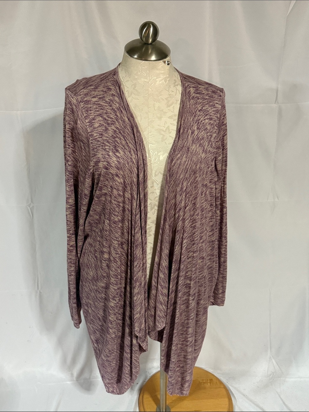 Torrid women’s plus size spacedye cardigan drape sweater size 4 . (4X)